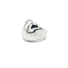 Domed Hollow Polished Ring